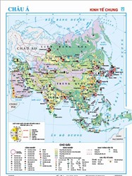 Bản đồ Châu Á - Kinh tế chung